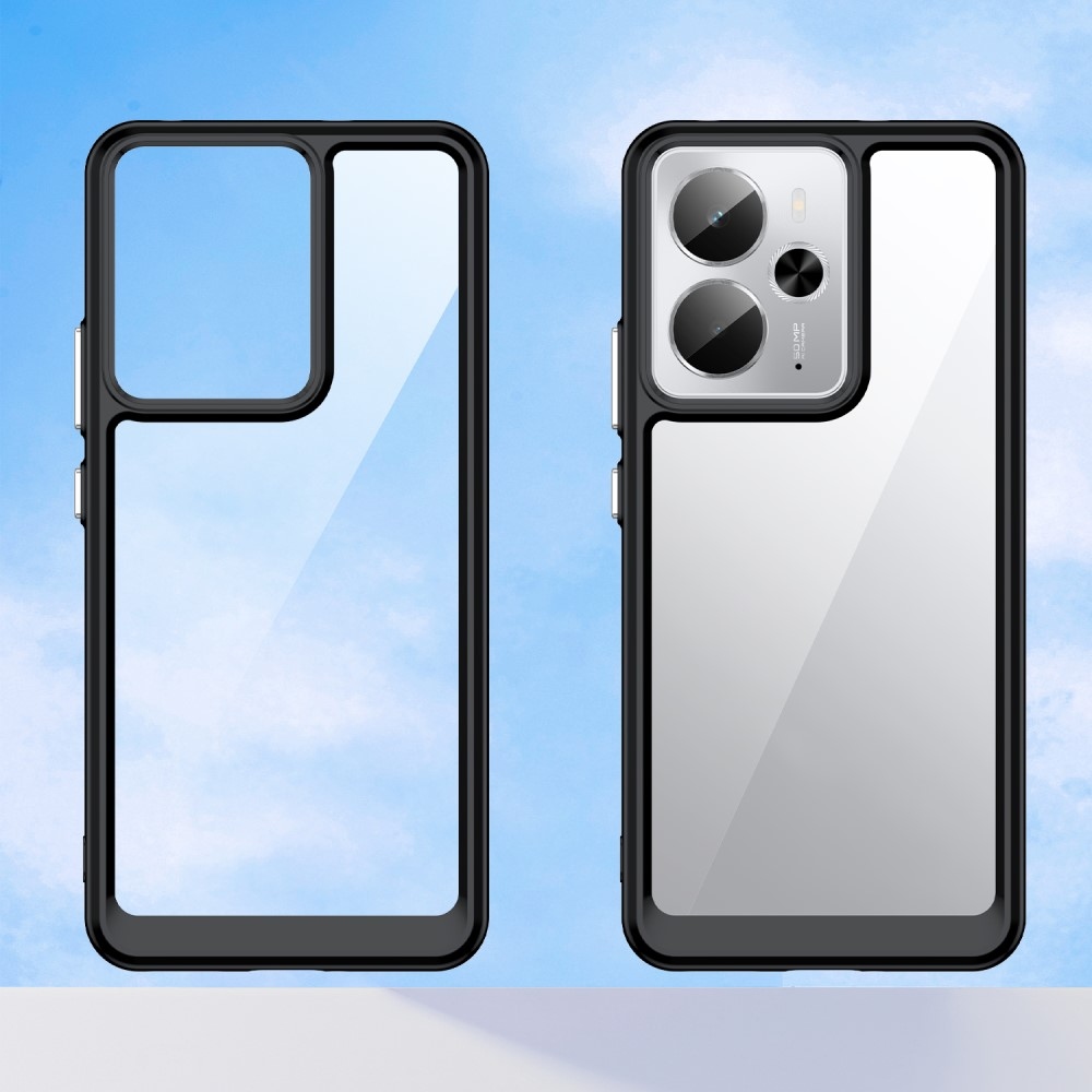 Gelový obal s pevnými zády na Realme 14 5G/14T 5G - černý