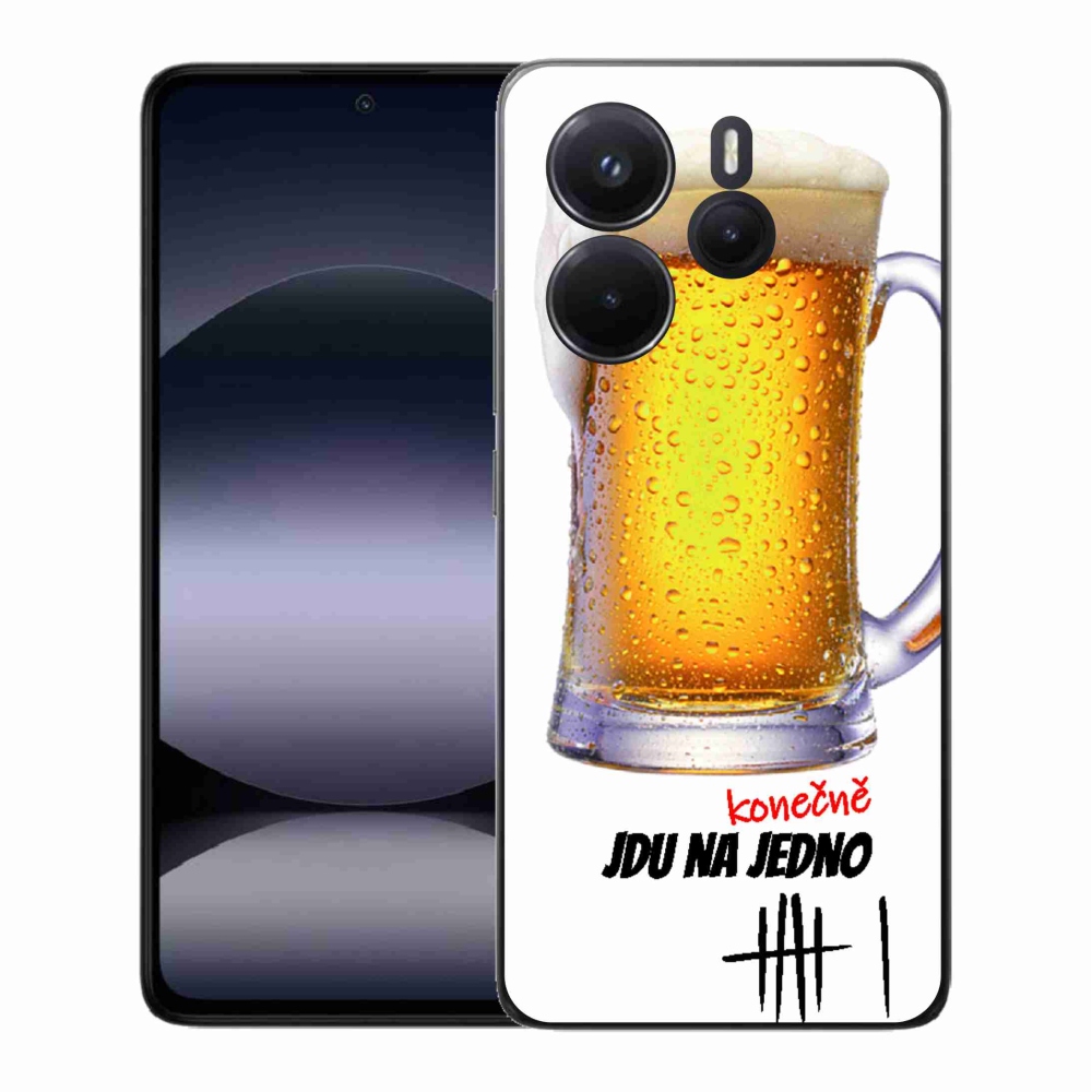 Gelový kryt mmCase na Xiaomi Redmi Note 14 - jdu na jedno