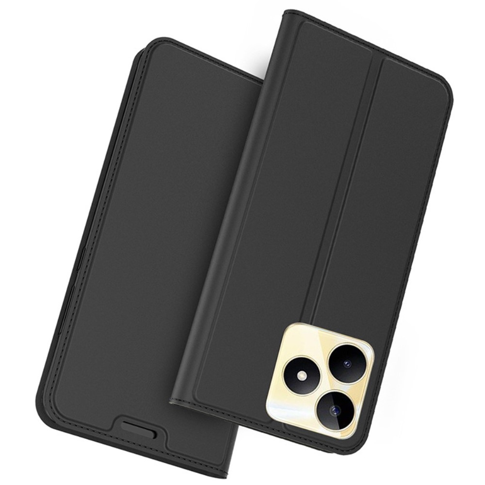 DUX knížkové pouzdro na Realme C51/C53 - černé