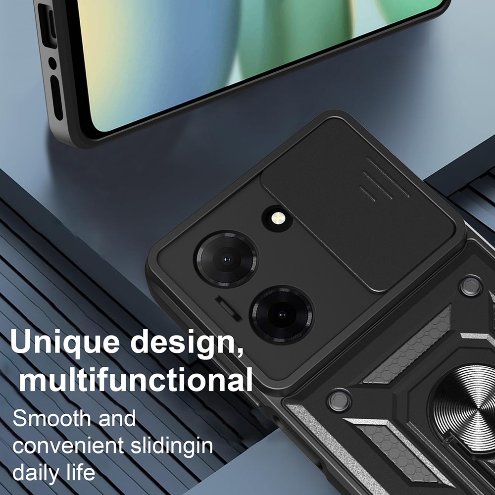 Slide odolný kryt na Xiaomi Redmi A5 (173.45x79.35x8.45mm) - černý
