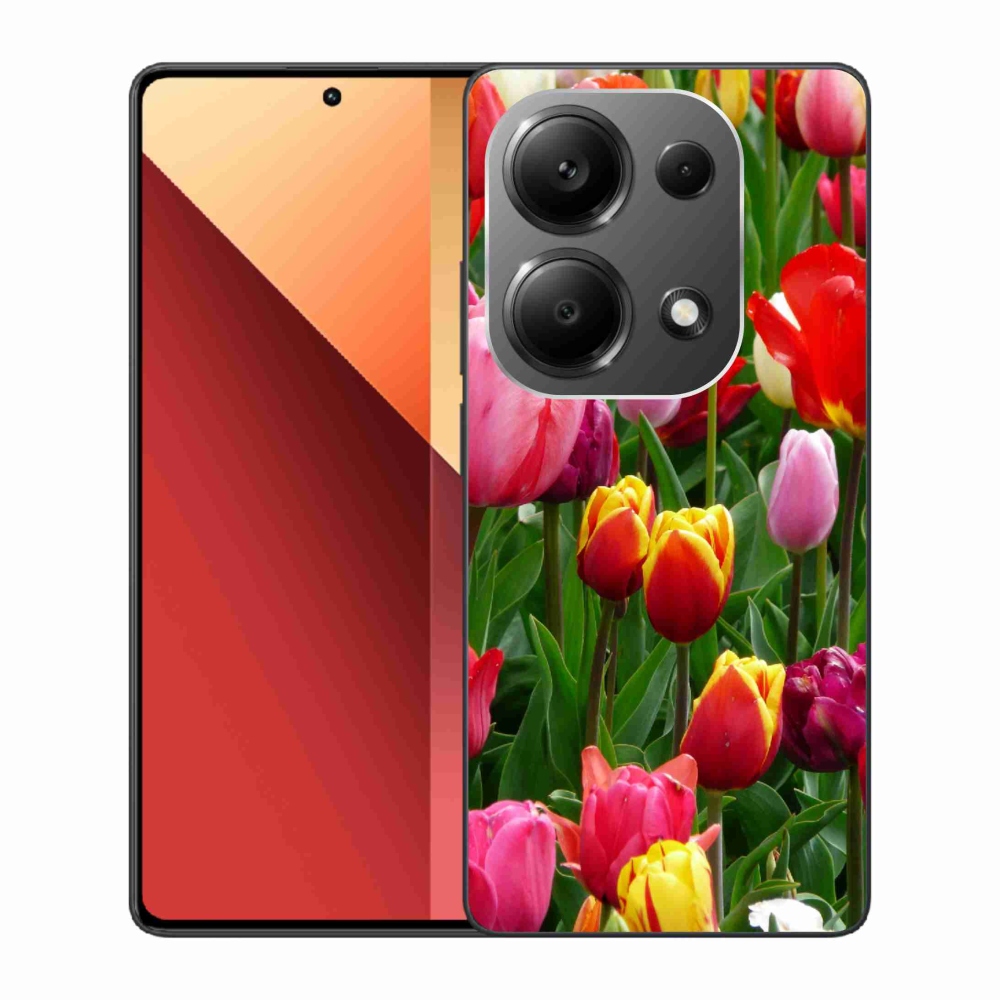Gelový kryt mmCase na Xiaomi Redmi Note 13 Pro 4G/Poco M6 Pro - tulipány