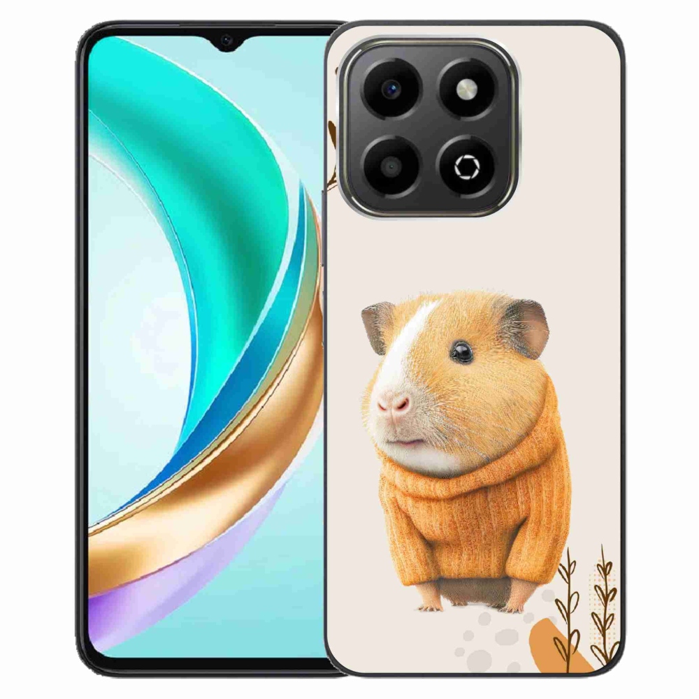 Gelový kryt mmCase na Honor X6b - morče ve svetru