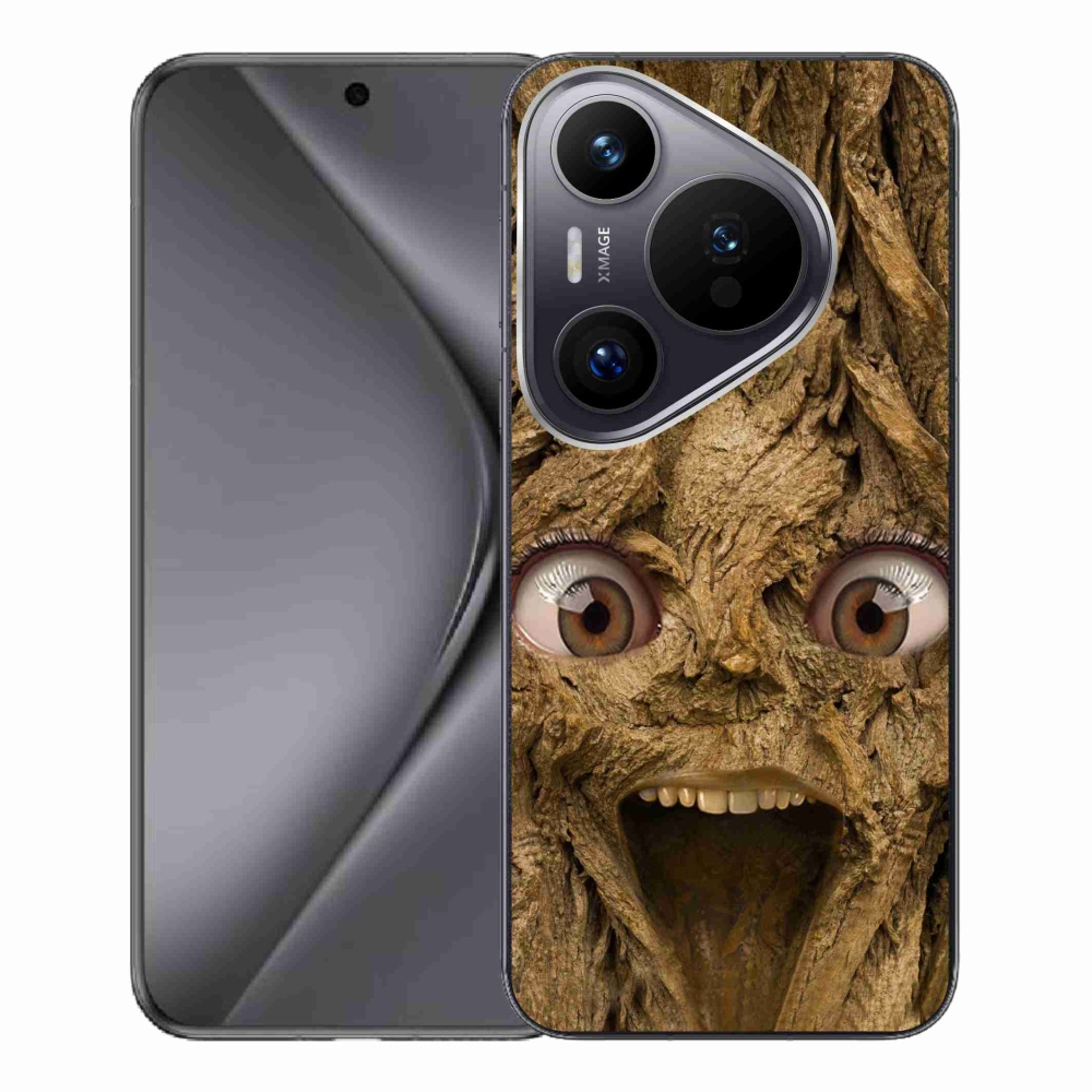 Gelový kryt mmCase na Huawei Pura 70 Pro - veselý strom s očima