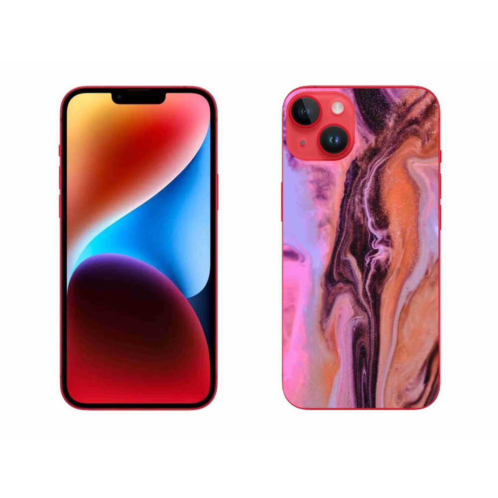 Gelový kryt mmCase na iPhone 14 Plus - abstrakt 26