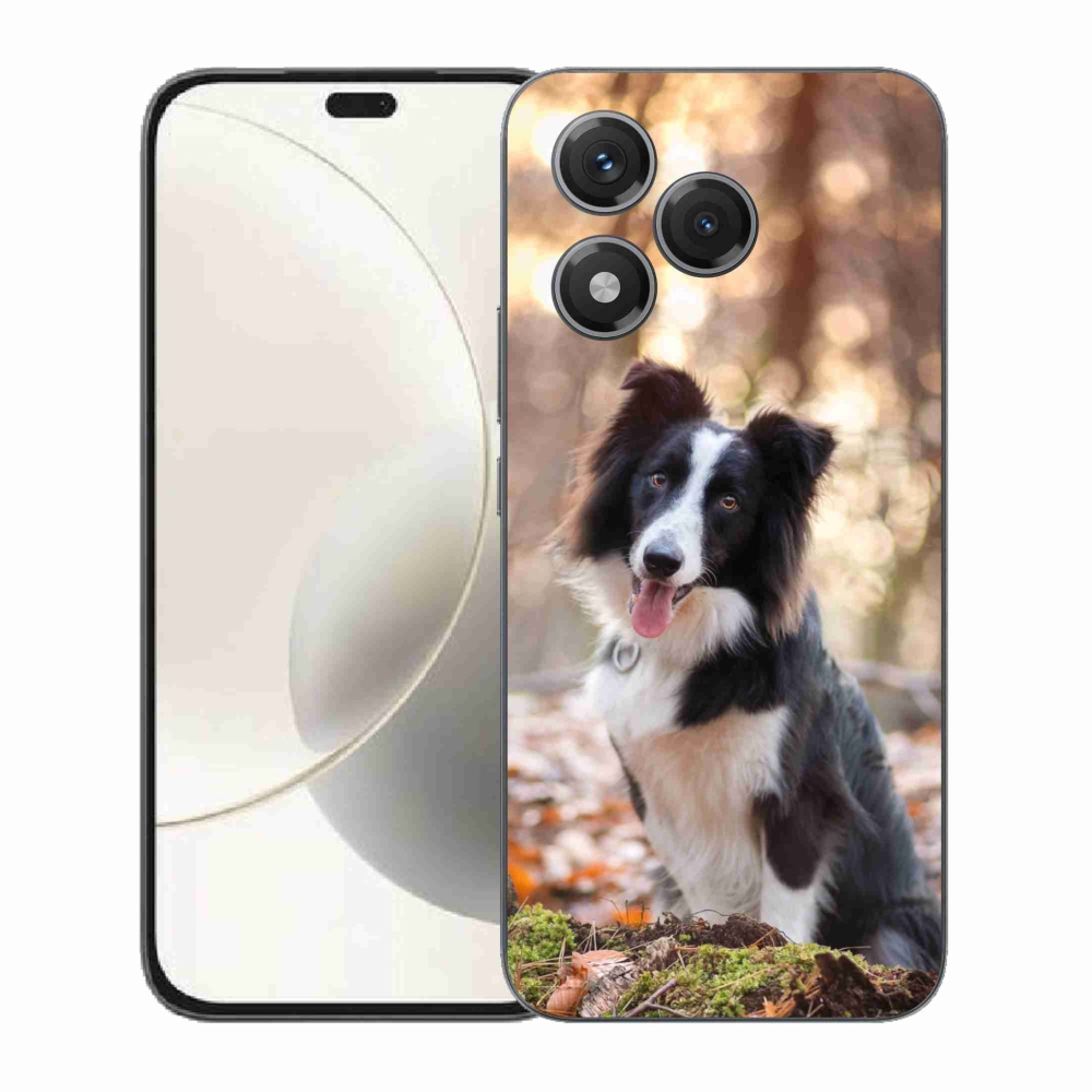 Gelový kryt mmCase na Honor 400 Lite - border kolie 1
