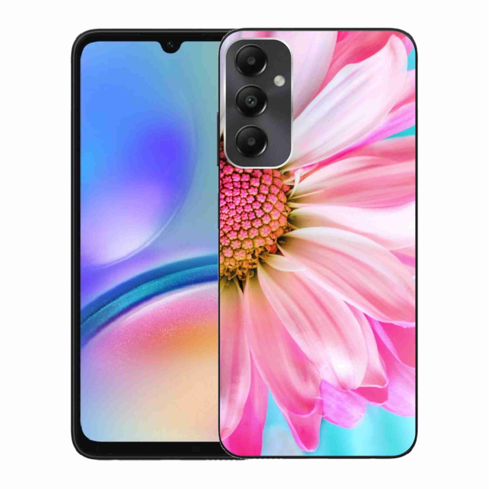 Gelový kryt mmCase na Samsung Galaxy A05s - růžová květina