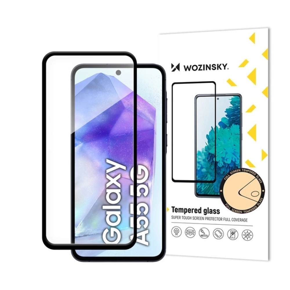 Wozinsky celoplošné tvrzené sklo na Samsung Galaxy A55 5G