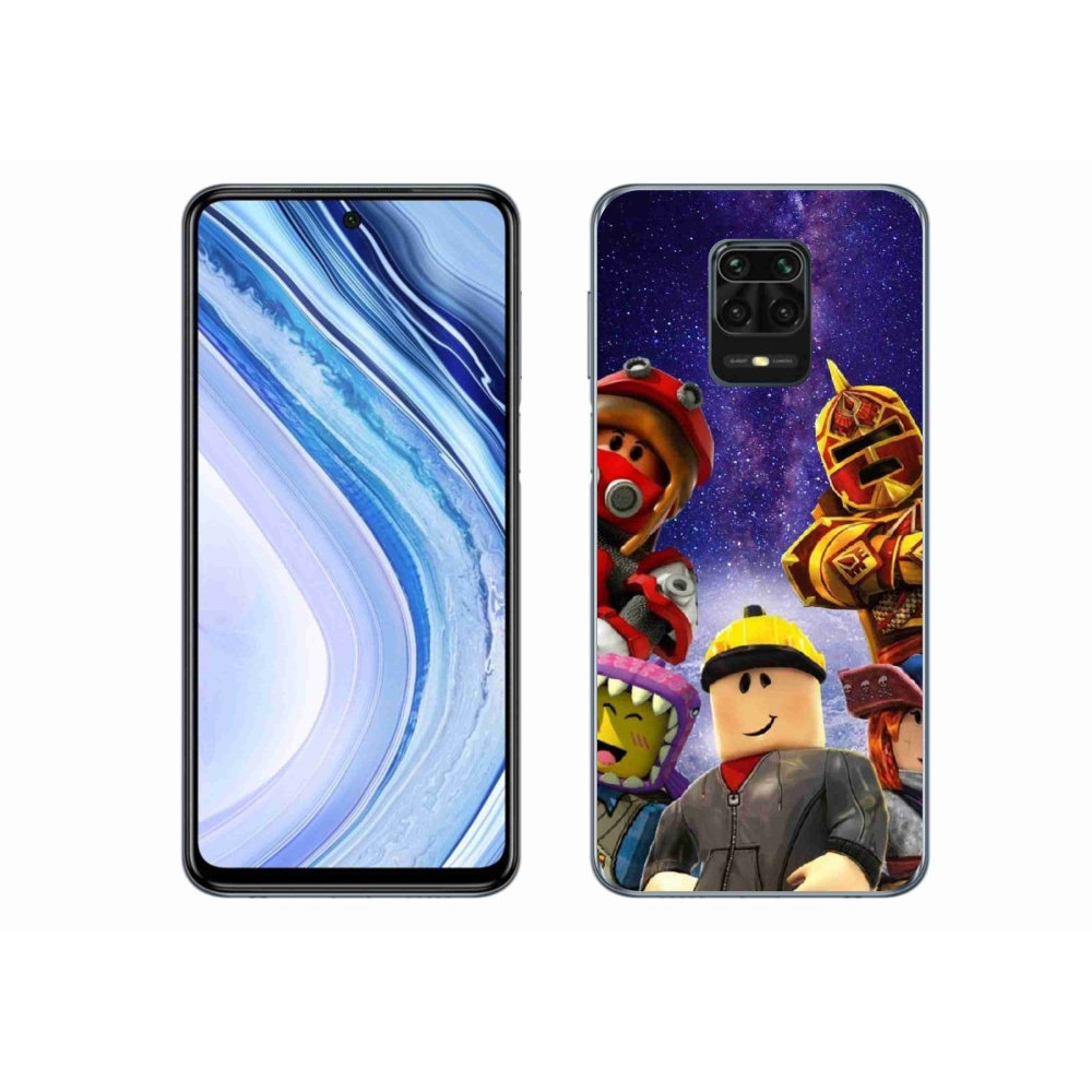 Gelový kryt mmCase na Xiaomi Redmi Note 9 Pro - roblox 3