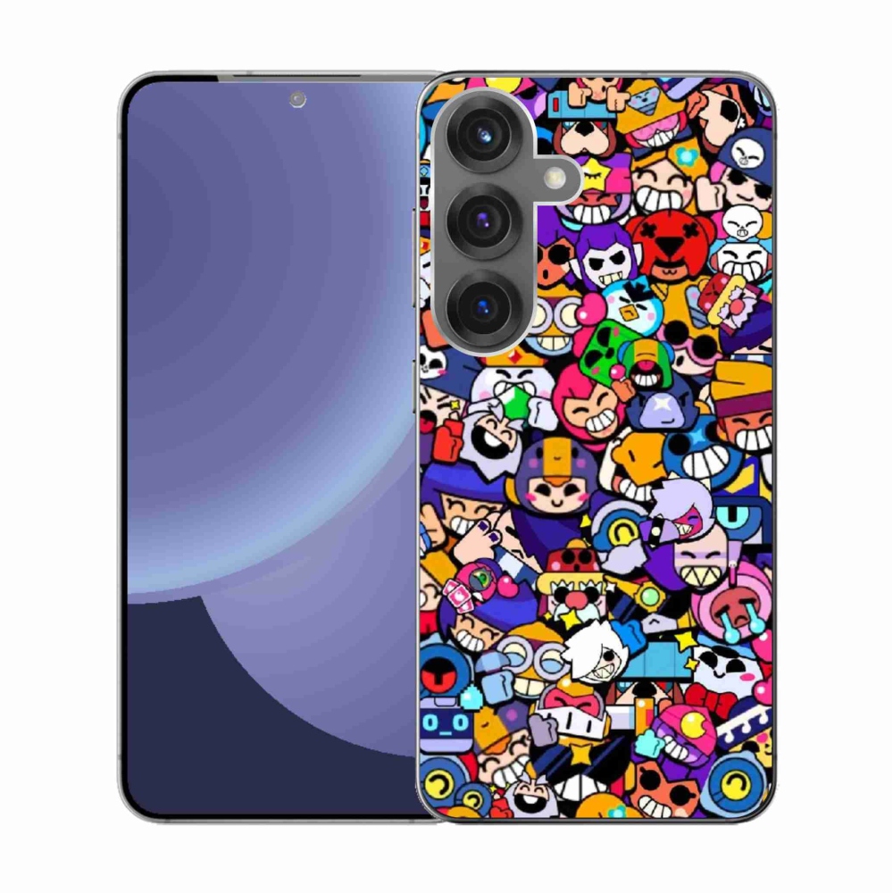 Gelový kryt mmCase na Samsung Galaxy S25 - brawl stars 2
