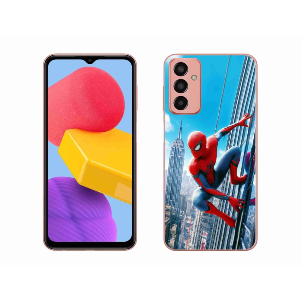 Gelový kryt mmCase na Samsung Galaxy M13 - spiderman