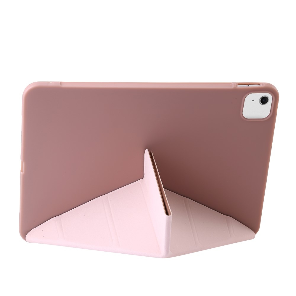 Origamis chytré polohovací pouzdro na tablet iPad Air 13 (2024)/(2025) - růžovozlaté