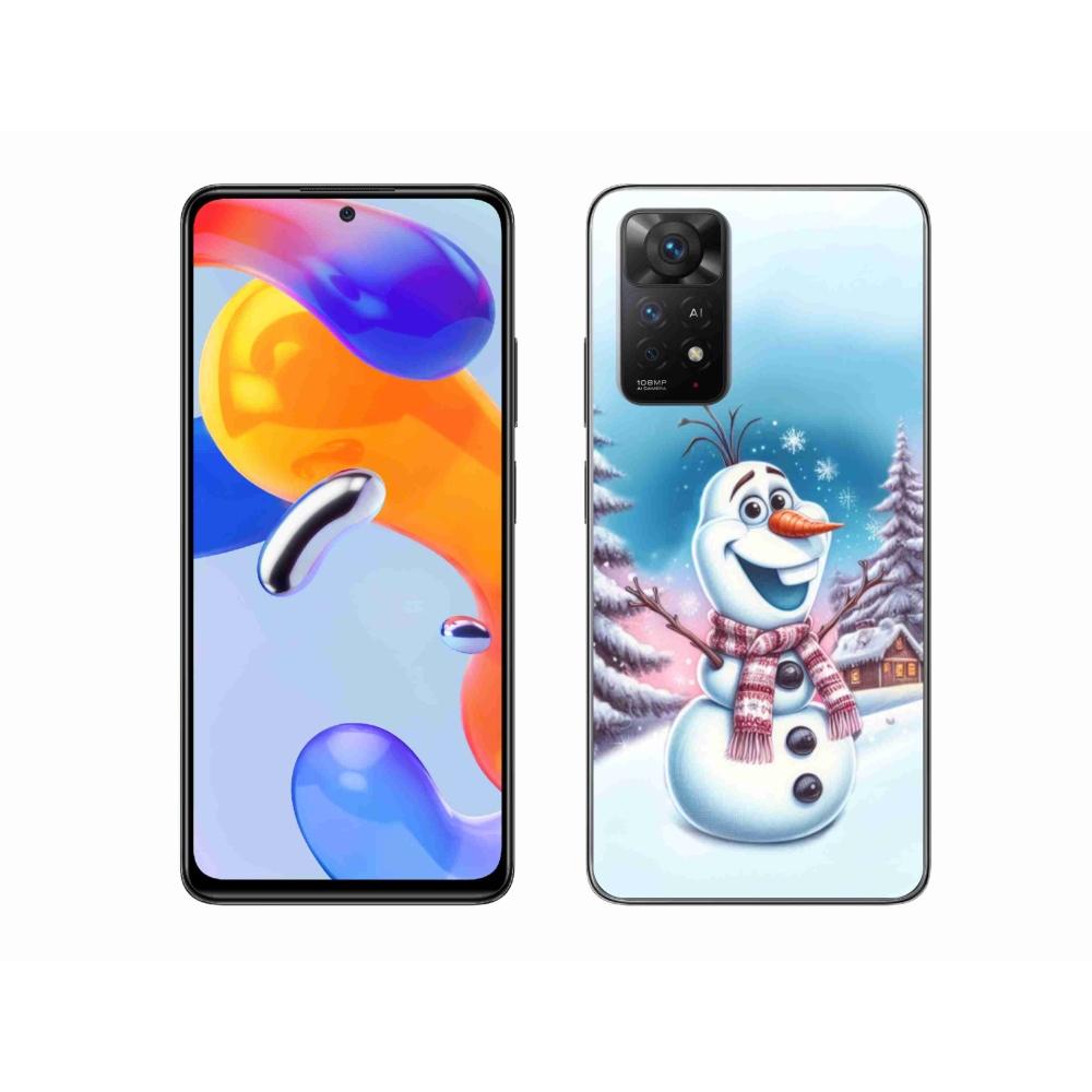 Gelový kryt mmCase na Xiaomi Redmi Note 11 Pro 4G/5G - ledové království