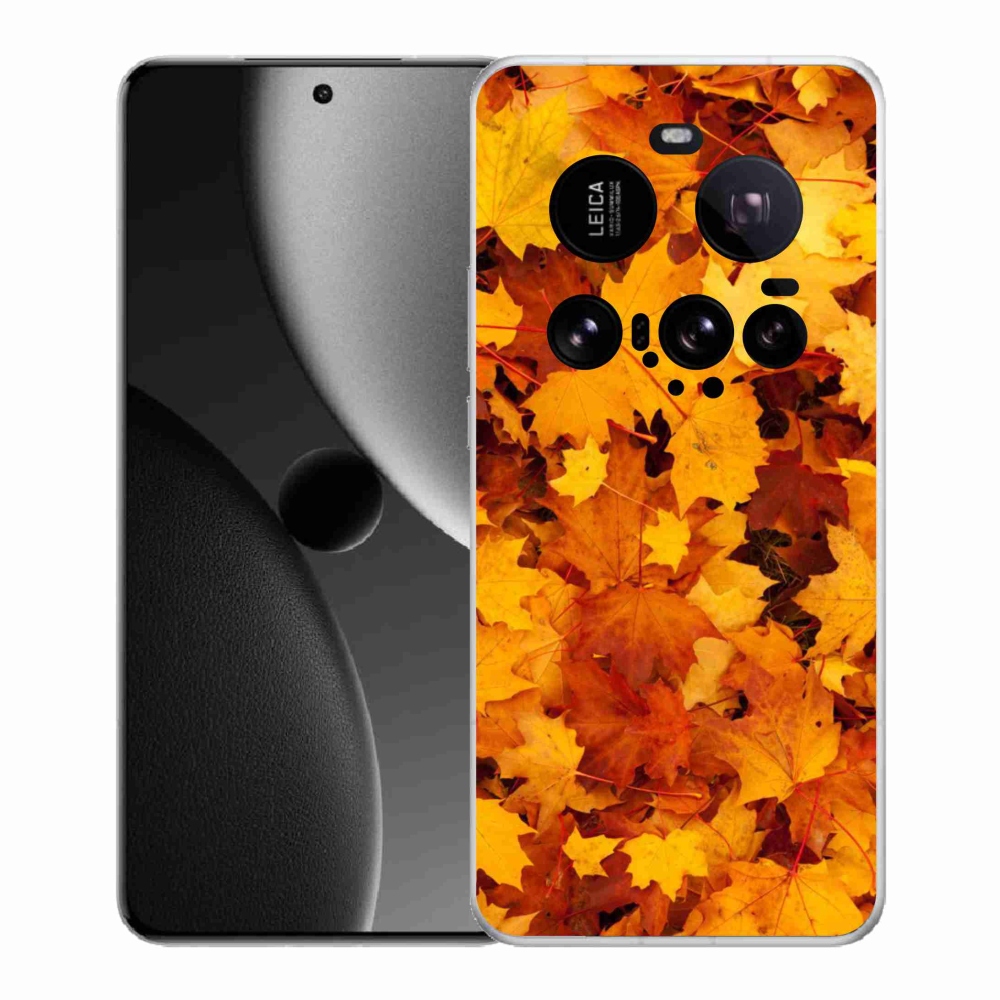 Gelový kryt mmCase na Xiaomi 15 Ultra - javorové listy