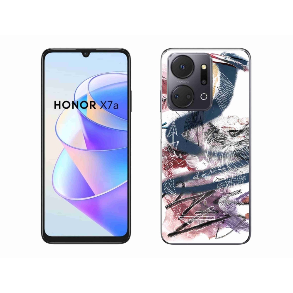 Gelový kryt mmCase na Honor X7a - abstraktní motiv 28