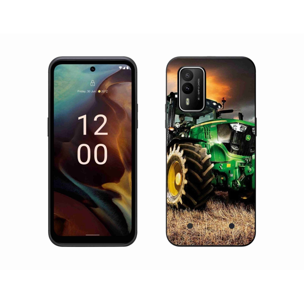Gelový kryt mmCase na Nokia XR21 - traktor