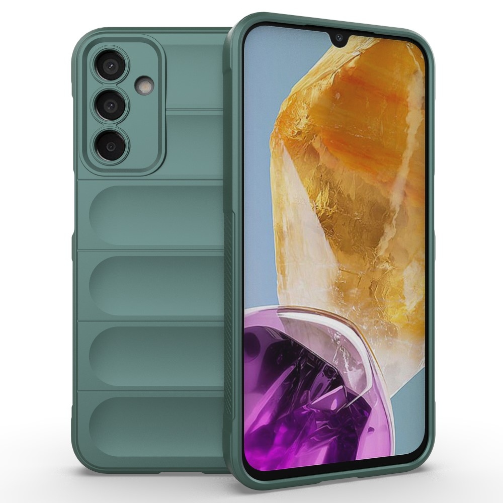Rugg odolný gelový obal na Samsung Galaxy M15 5G - zelený