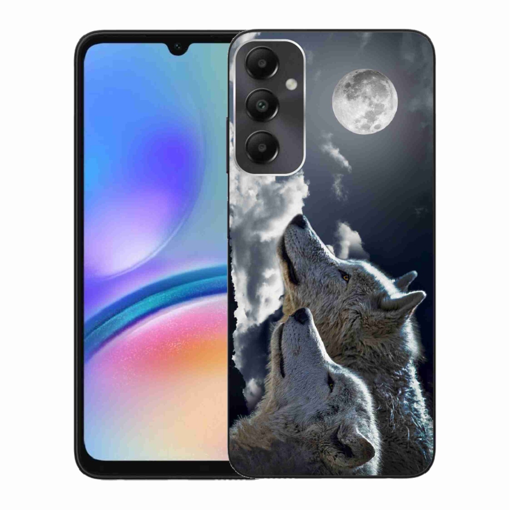 Gelový kryt mmCase na Samsung Galaxy A05s - vlci