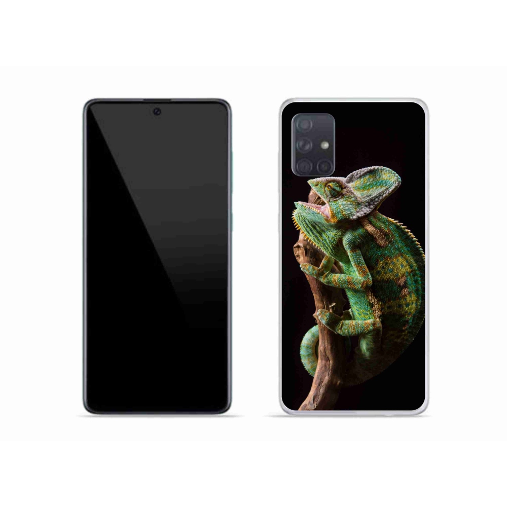 Gelový kryt mmCase na Samsung Galaxy A51 - chameleon