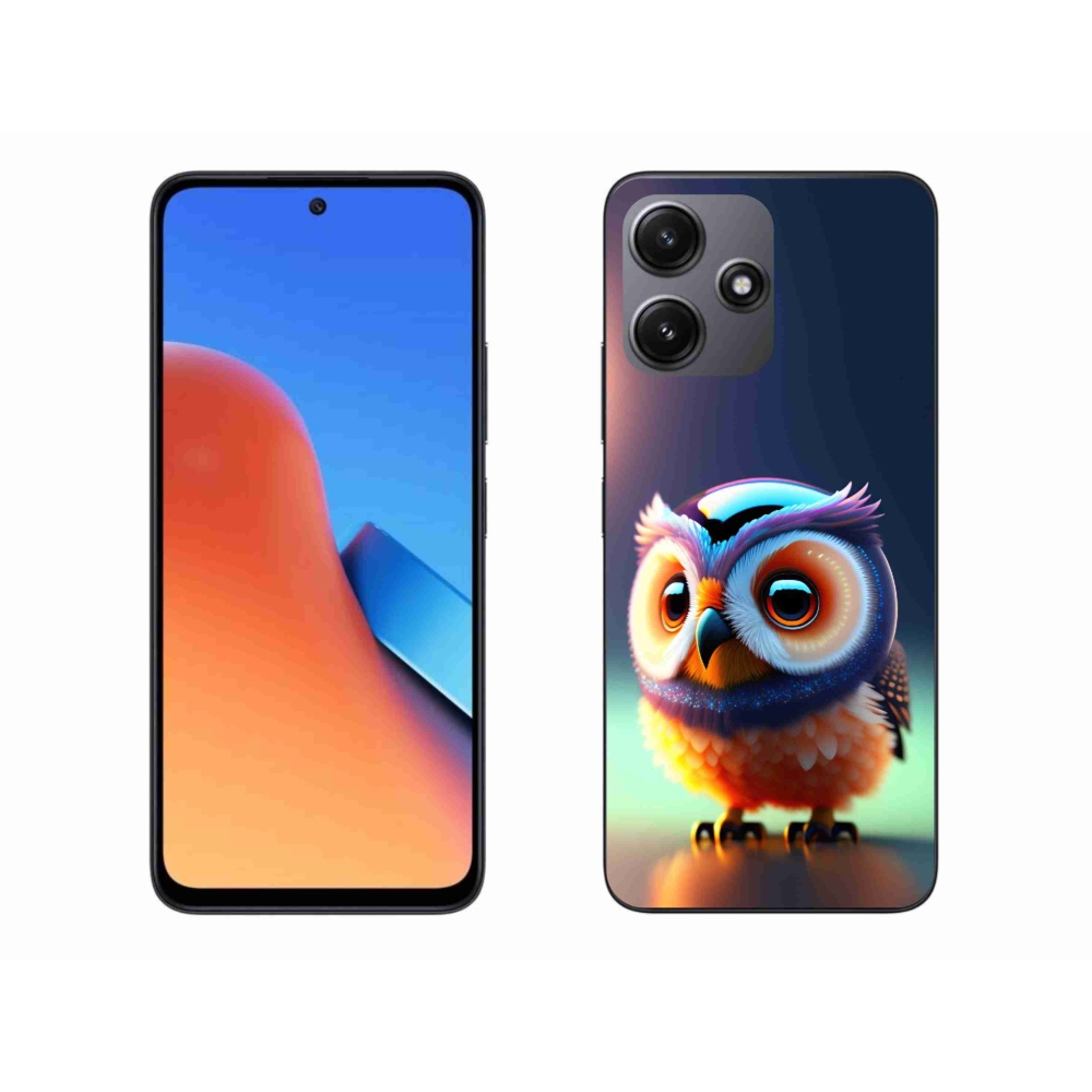 Gelový kryt mmCase na Xiaomi Redmi 12 5G - sovička