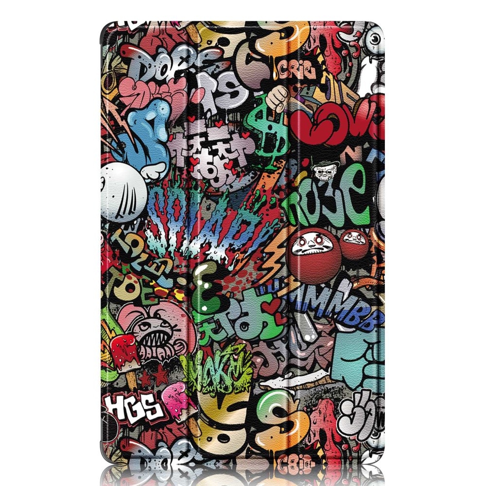 Patte chytré zavírací pouzdro na Lenovo Tab P11 (2. Gen) - graffiti