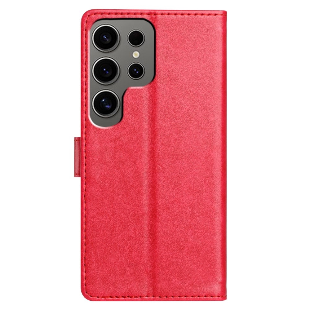 Clots knížkové pouzdro na Samsung Galaxy S25 Ultra - rose