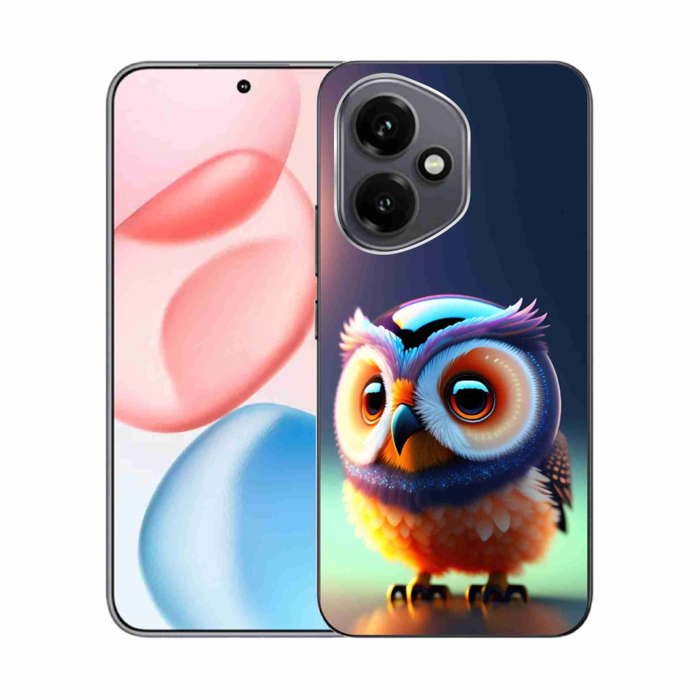 Gelový kryt mmCase na Honor 400 - sovička