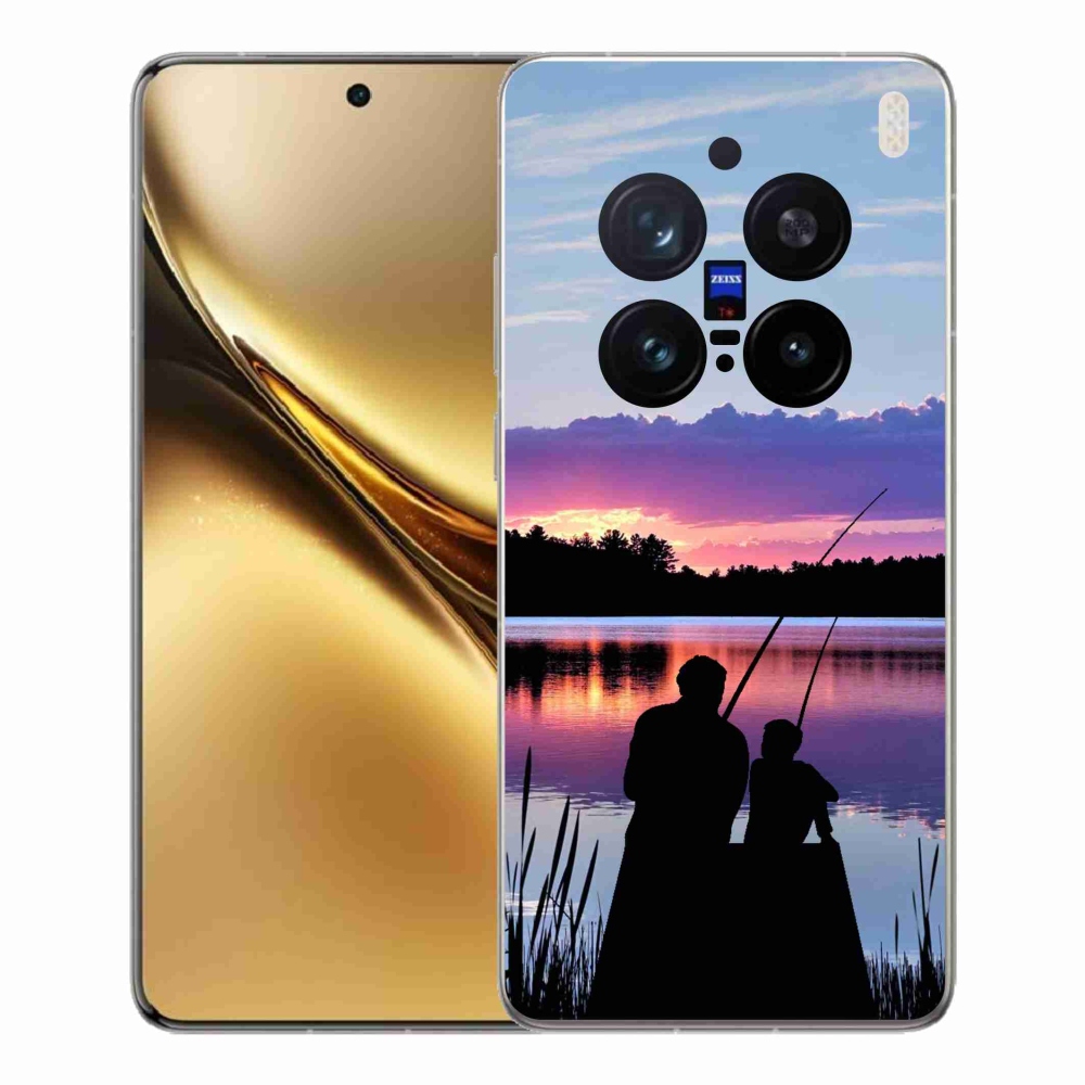 Gelový kryt mmCase na Vivo X200 Pro 5G - rybaření 2