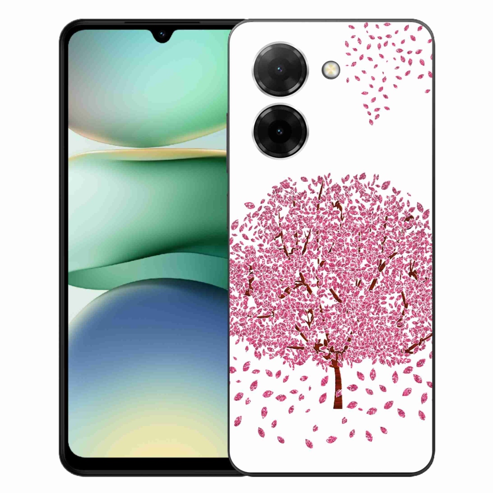 Gelový kryt mmCase na Xiaomi Redmi A5 (171.7x77.8x8.3mm) - kreslený strom s listy