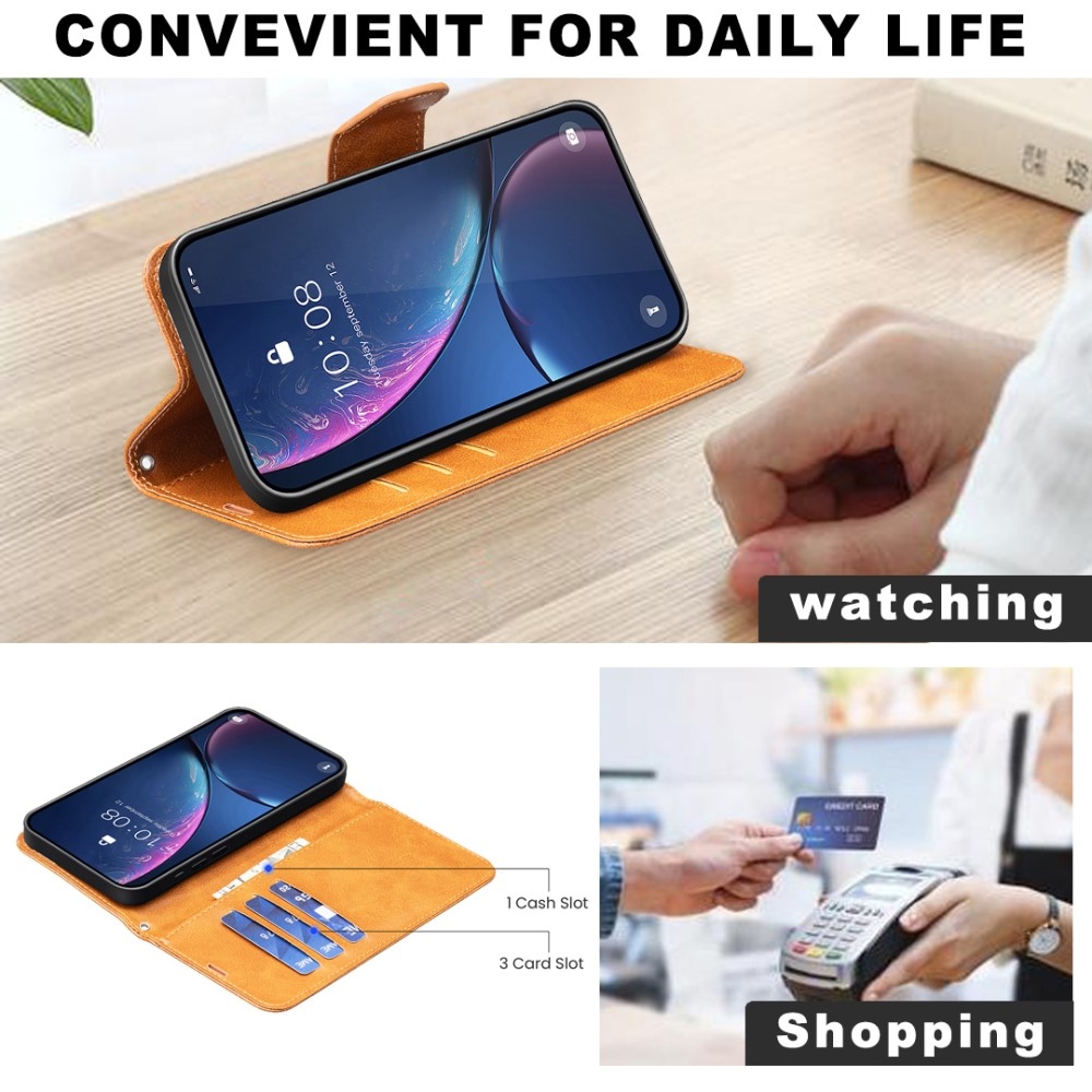 Case knížkové pouzdro na Samsung Galaxy S25 Edge - žluté