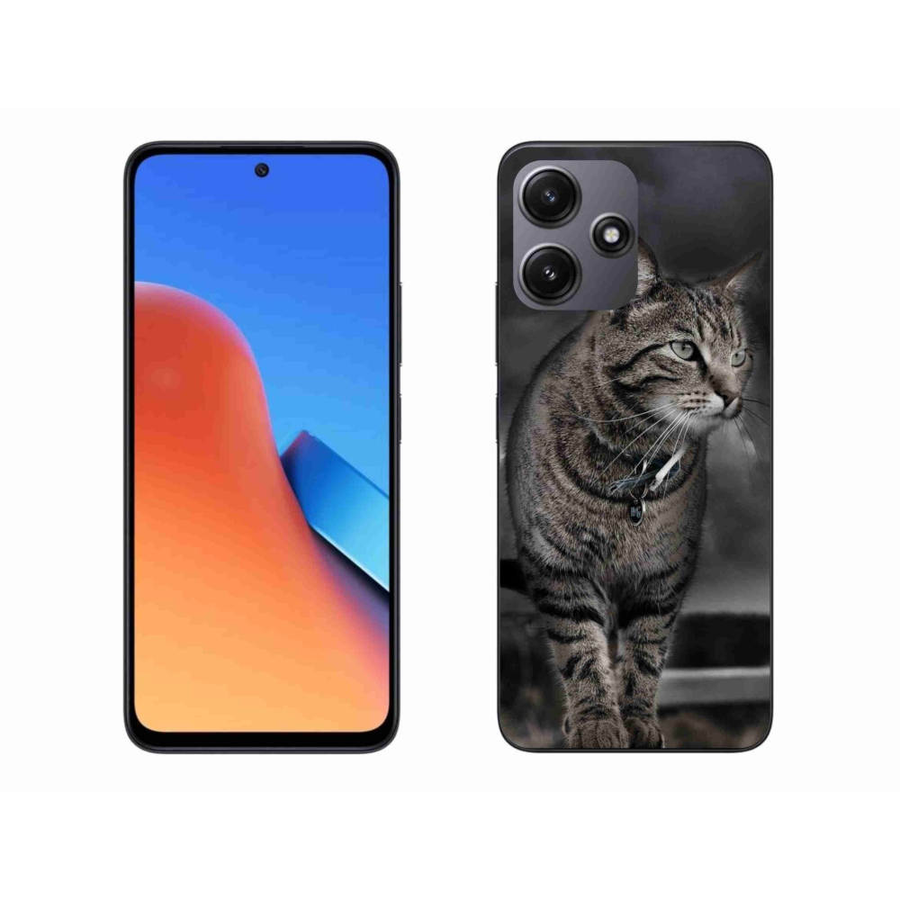 Gelový kryt mmCase na Xiaomi Redmi 12 5G - kočka