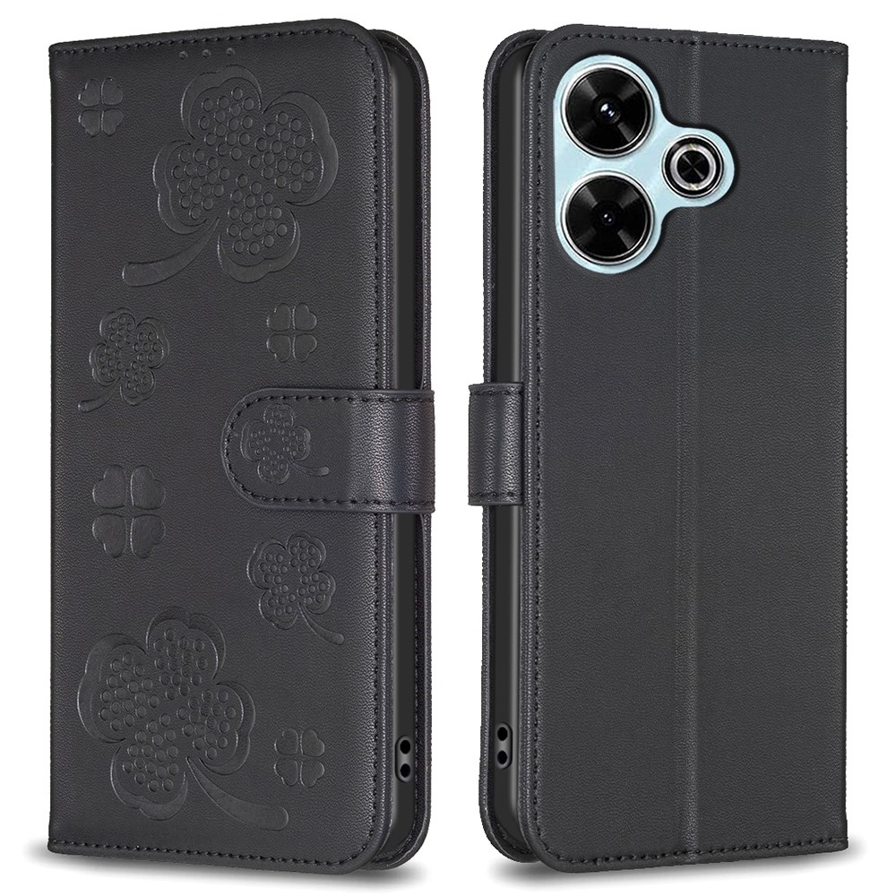 Clover knížkové pouzdro na Xiaomi Redmi 13 4G/Poco M6 4G - černé