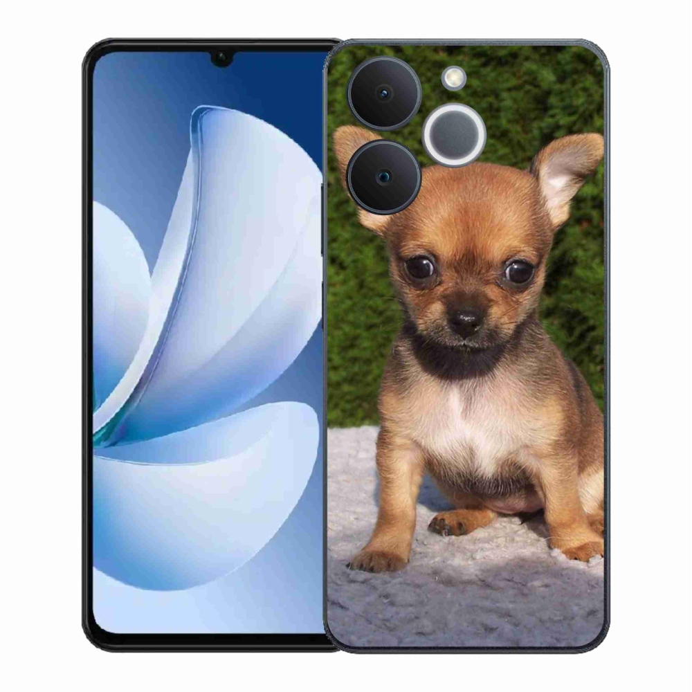 Gelový kryt mmCase na Realme Note 70T - čivava 3