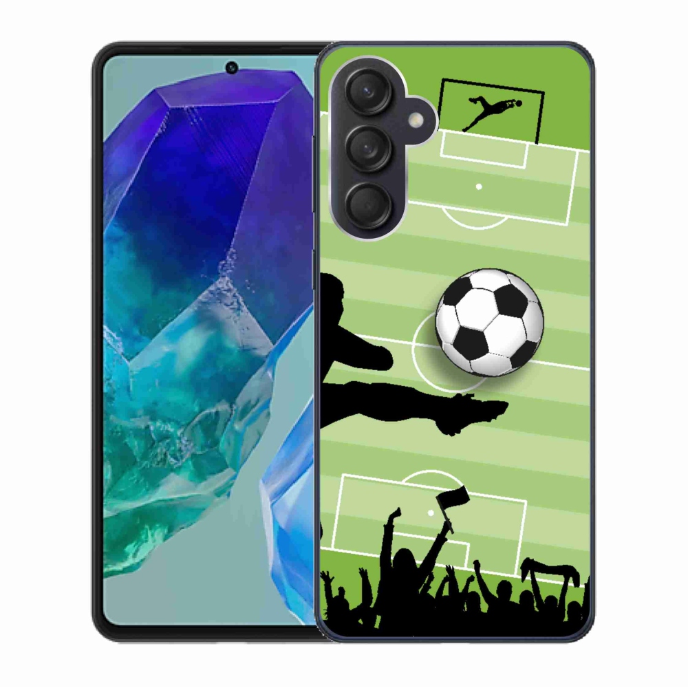 Gelový kryt mmCase na Samsung Galaxy M55 5G - fotbal 3