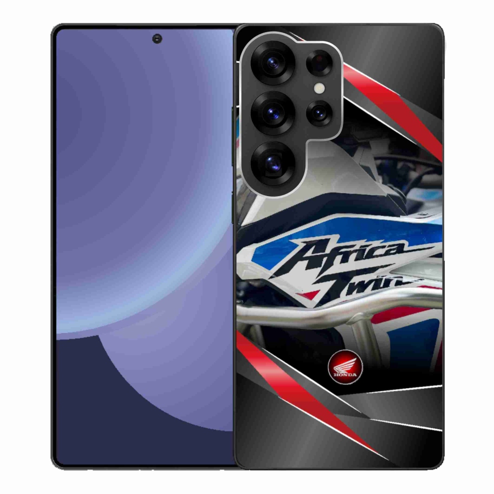 Gelový kryt mmCase na Samsung Galaxy S25 Ultra - motorka honda