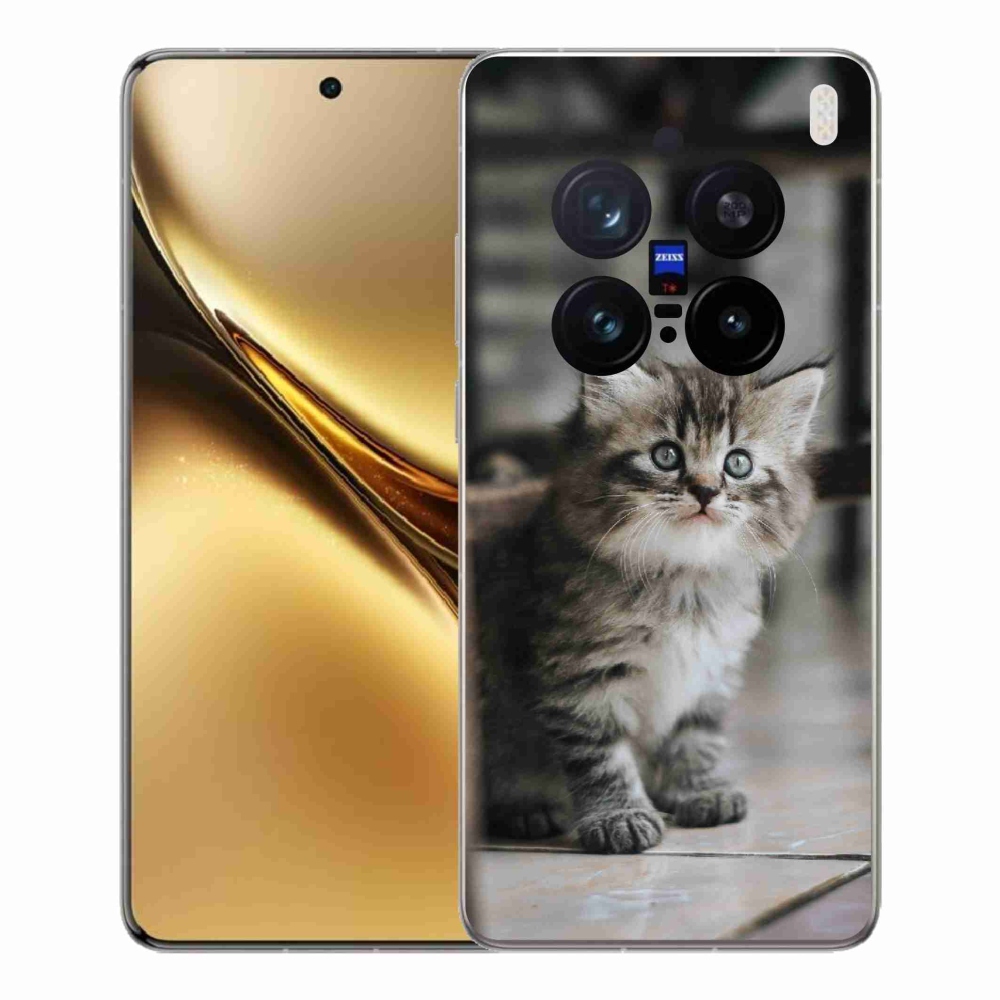 Gelový kryt mmCase na Vivo X200 Pro 5G - koťátko