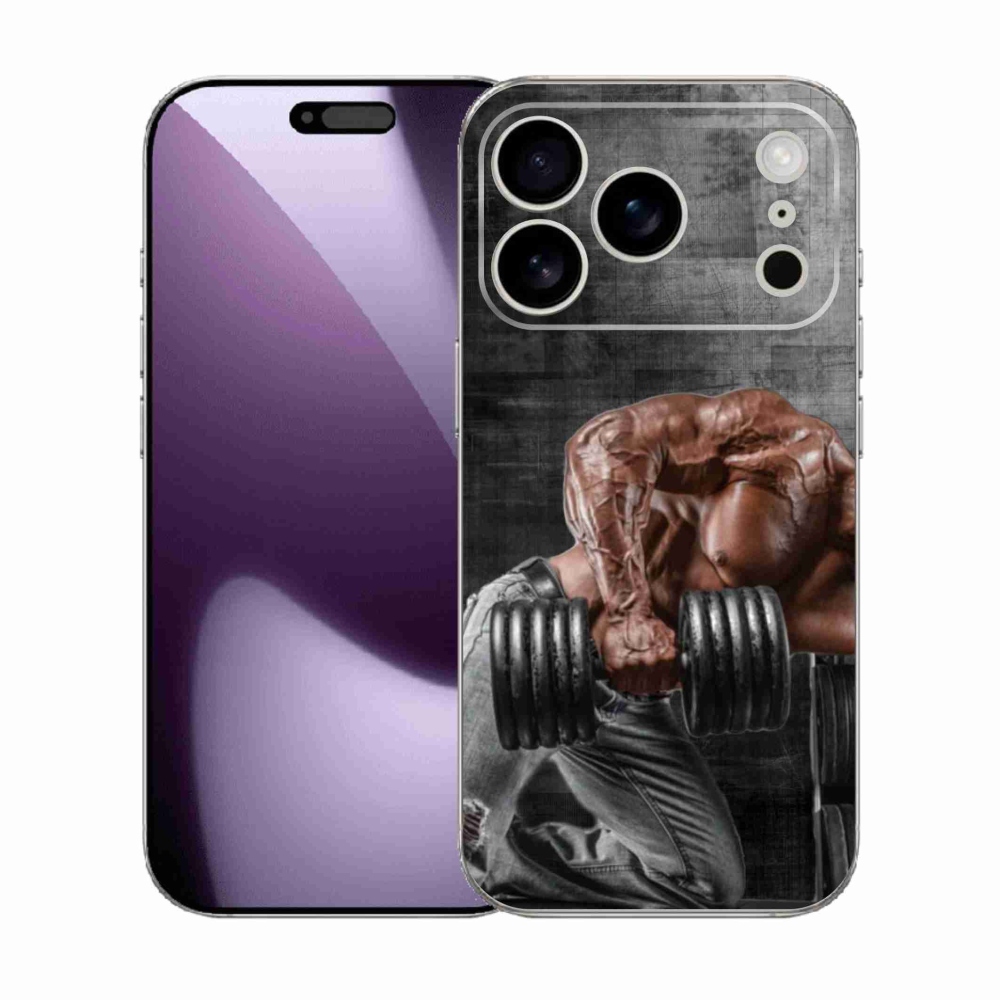 Gelový kryt mmCase na iPhone 17 Pro - posilování 1