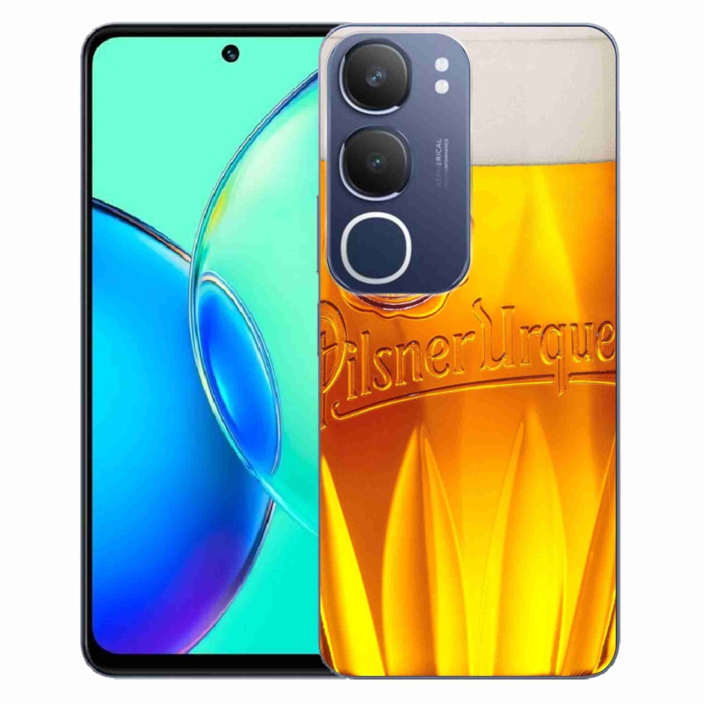 Gelový kryt mmCase na Vivo Y19s - pivo