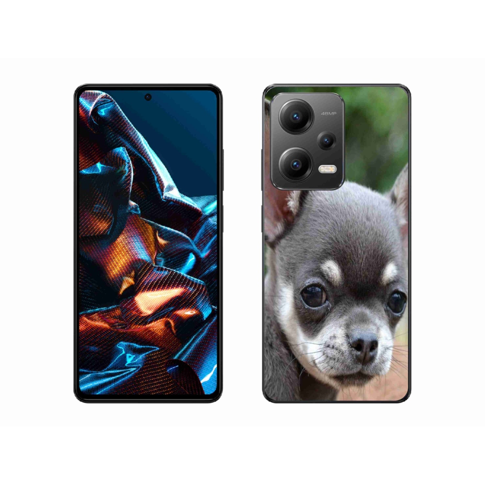 Gelový obal mmCase na mobil Xiaomi Redmi Note 12 Pro 5G - čivava