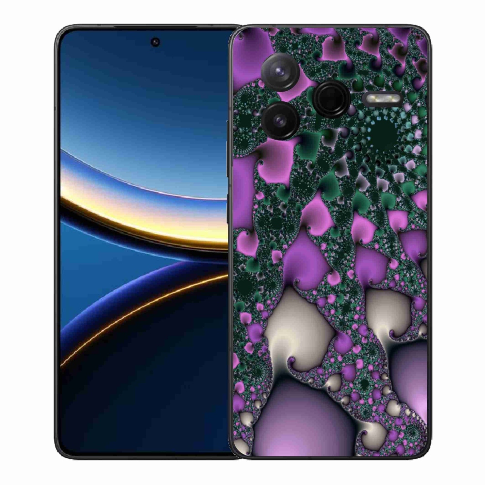 Gelový kryt mmCase na Xiaomi Poco F7 Pro - abstrakt 7