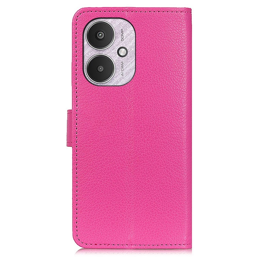 Litchie knížkové pouzdro na Xiaomi Poco C65/Redmi 13C 4G/5G - rose
