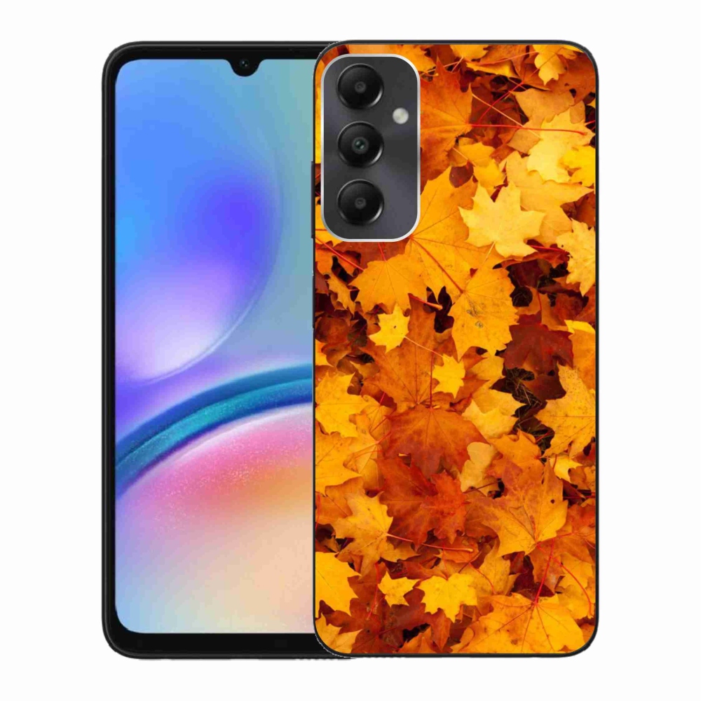 Gelový kryt mmCase na Samsung Galaxy A05s - javorové listy