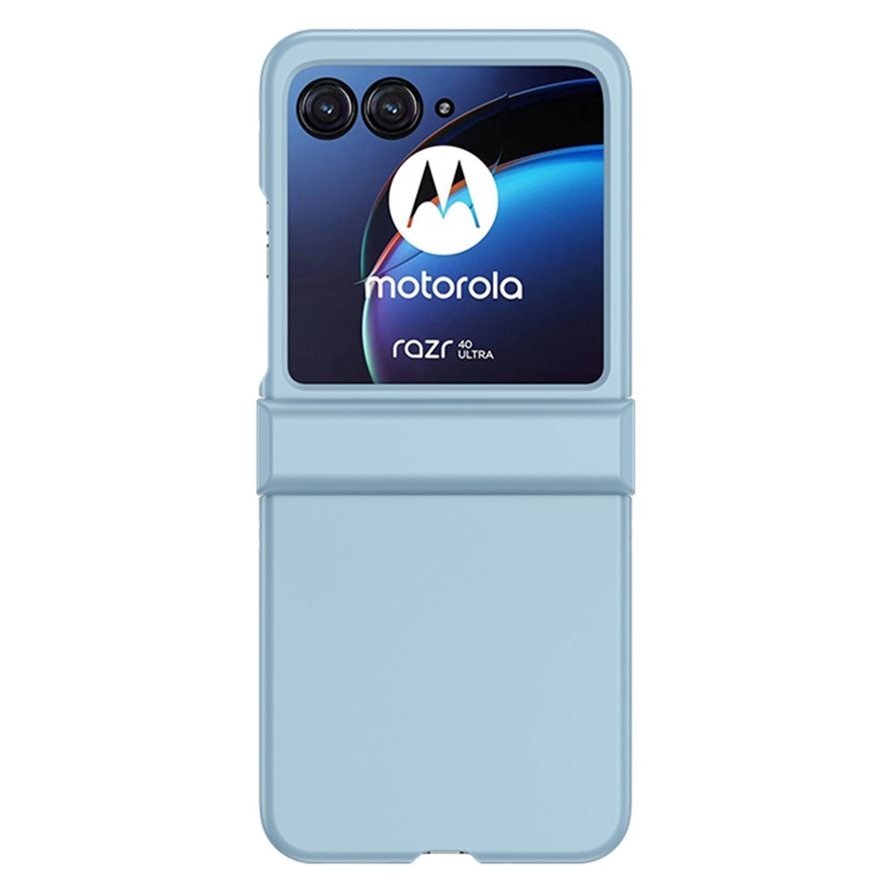 Hard plastový kryt na Motorola Razr 40 Ultra 5G - světlemodrý