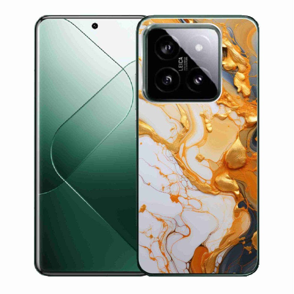 Gelový kryt mmCase na Xiaomi 14 - abstraktní motiv 6