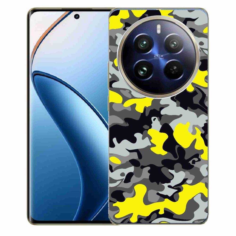 Gelový kryt mmCase na Realme 12 Pro 5G/12 Pro+ 5G - maskáčový vzor 6