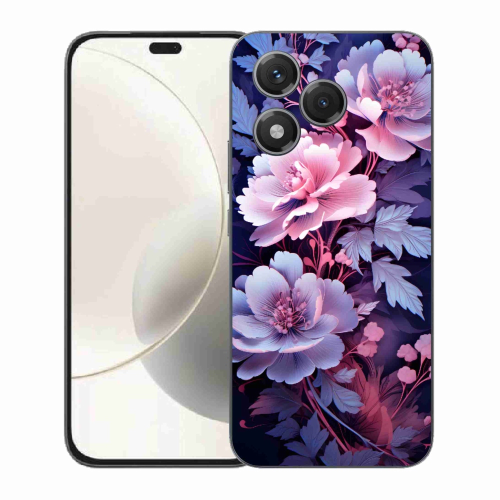 Gelový kryt mmCase na Honor 400 Lite - květiny 11