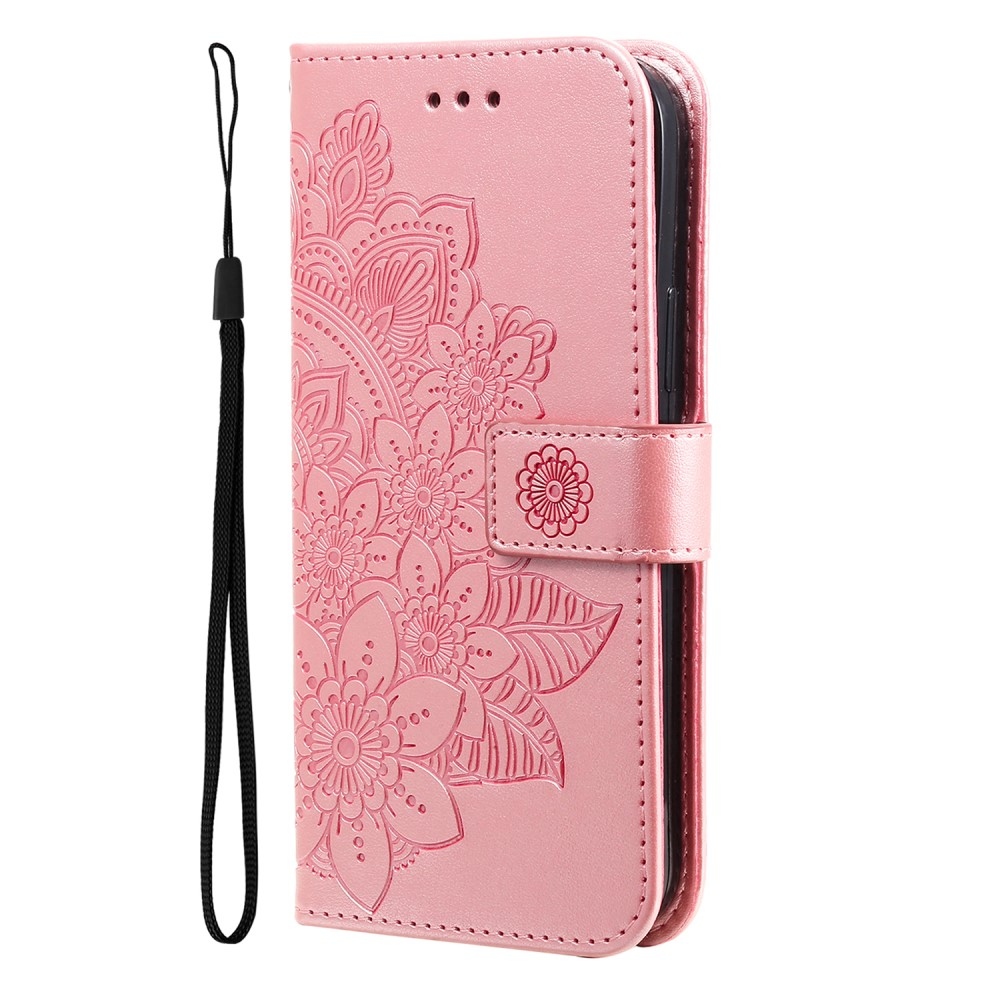 Mandala knížkové pouzdro na Samsung Galaxy A36 5G - růžové