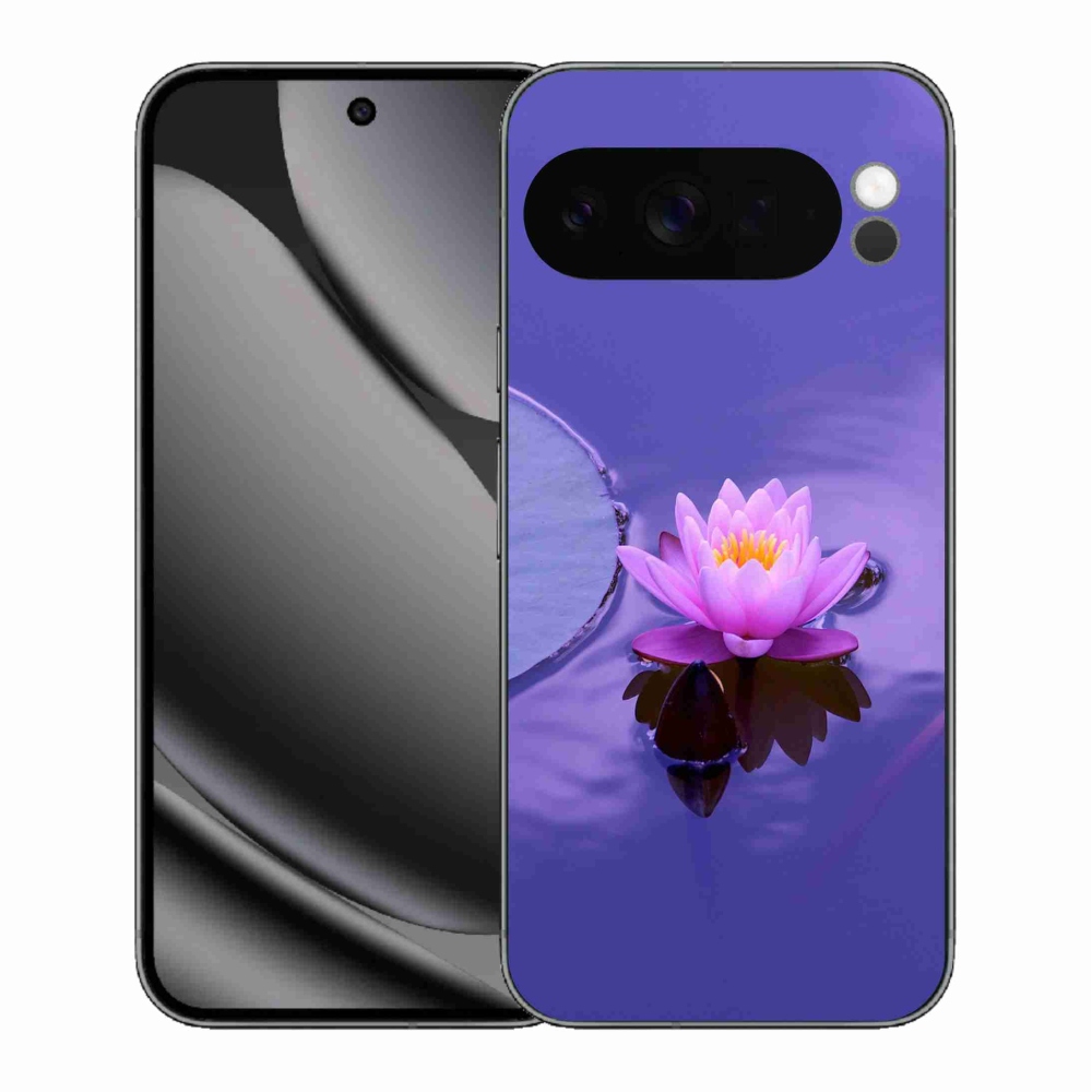 Gelový kryt mmCase na Google Pixel 10 Pro XL - květ na hladině