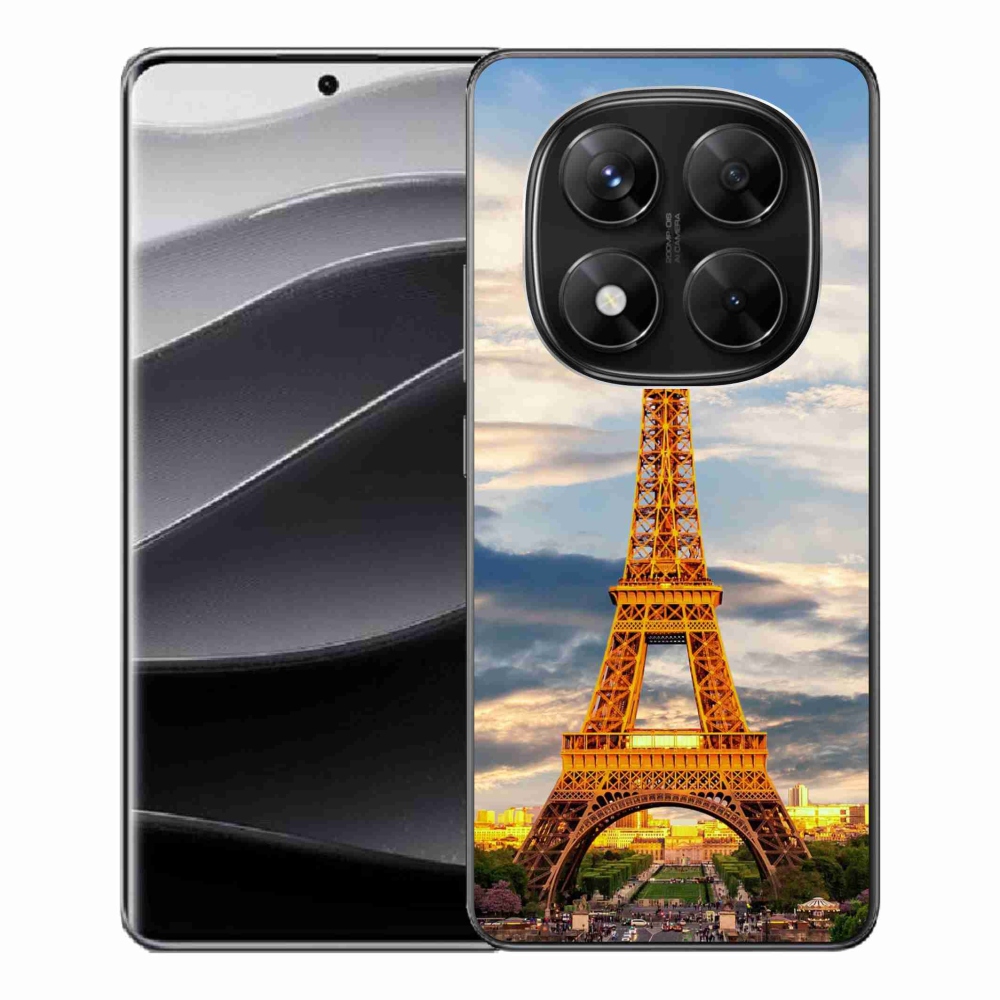 Gelový kryt mmCase na Xiaomi Redmi Note 14 Pro 5G/Poco X7 5G - eiffelova věž 3