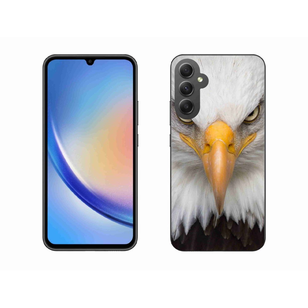 Gelový kryt mmCase na Samsung Galaxy A34 5G - orel