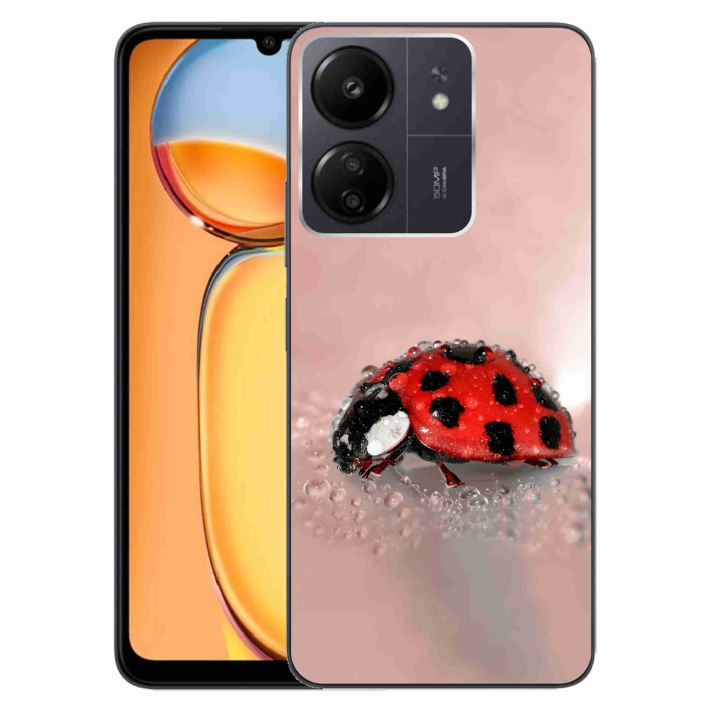 Gelový kryt mmCase na Xiaomi Poco C65/Redmi 13C - beruška